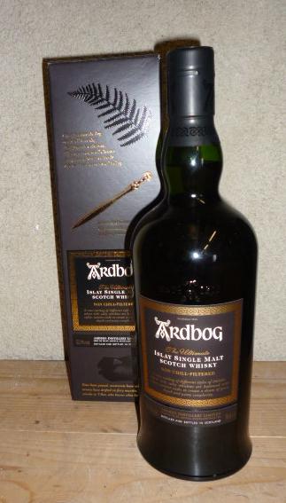 One bottle Ardbog Islay Single Malt by Ardbeg, 52.1%, boxed