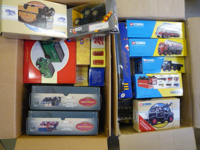 Diecast Vehicles. Thirty eight Corgi Classic Commercial vehicles, all boxed, E