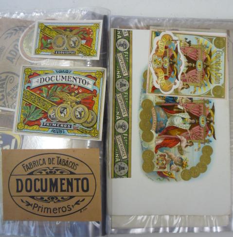 Advertising Items. A large collection of Victorian and later cigar labels and cigar box labels,
