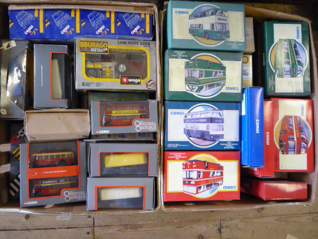 Diecast Vehicles. Fifty one Corgi Classics bus and other models, boxed, G-E