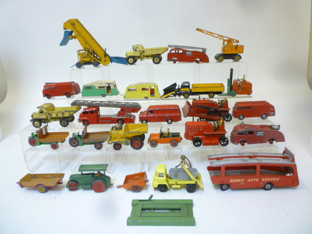 Diecast Vehicles. Twenty six Dinky mainly later Commercial vehicles, P