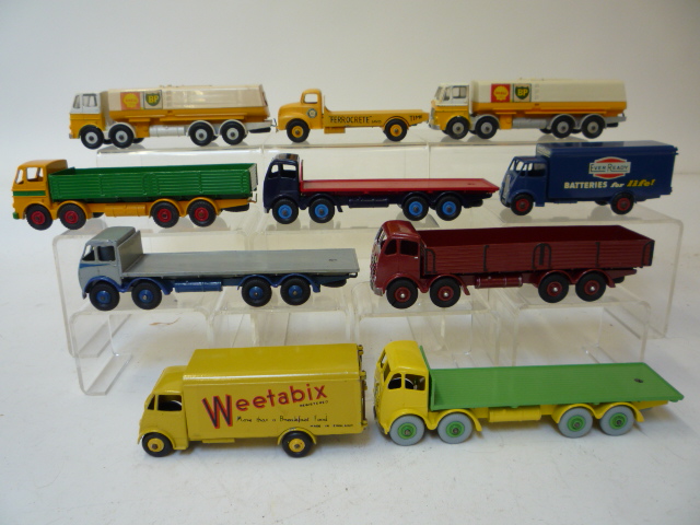 Diecast Vehicles. Four various Foden wagons, two Leyland Octopus tankers, one Leyland Octopus wagon,