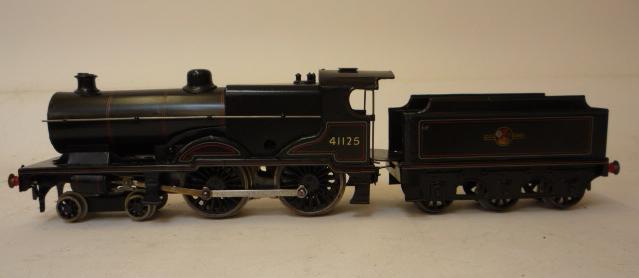 Model Railways. Bassett-Lowke Electric Standard Compound Locomotive finished in B.R. black lined