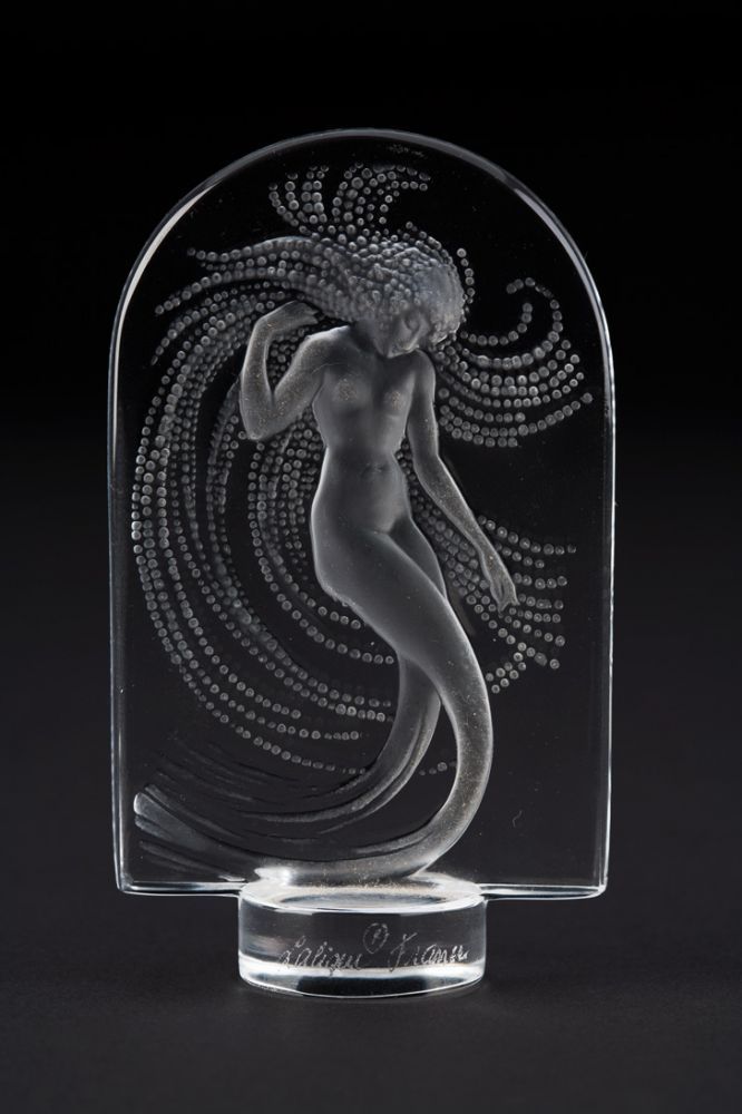 RENÉ LALIQUE 1860 Ay/Champagne - 1945 Paris ZIEROBJEKT 'NAIADE'   Frankreich, Wingen-sur-Moder, nach