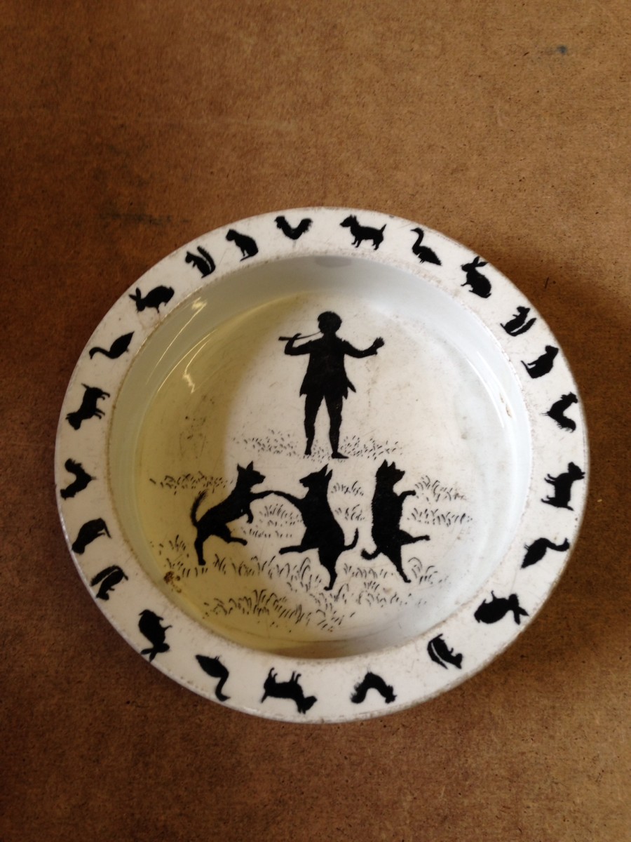 Peter Pan series childrens` dish.Ceramics