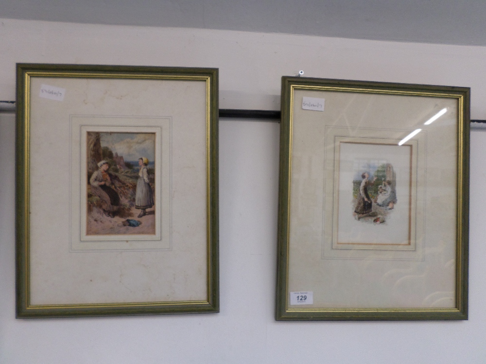 Pair of chromo-lithographs after Miles Birket Foster