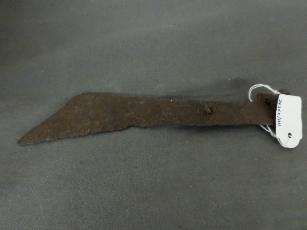 Celtic  Iron knife. 1st Century B.C.  150mm.