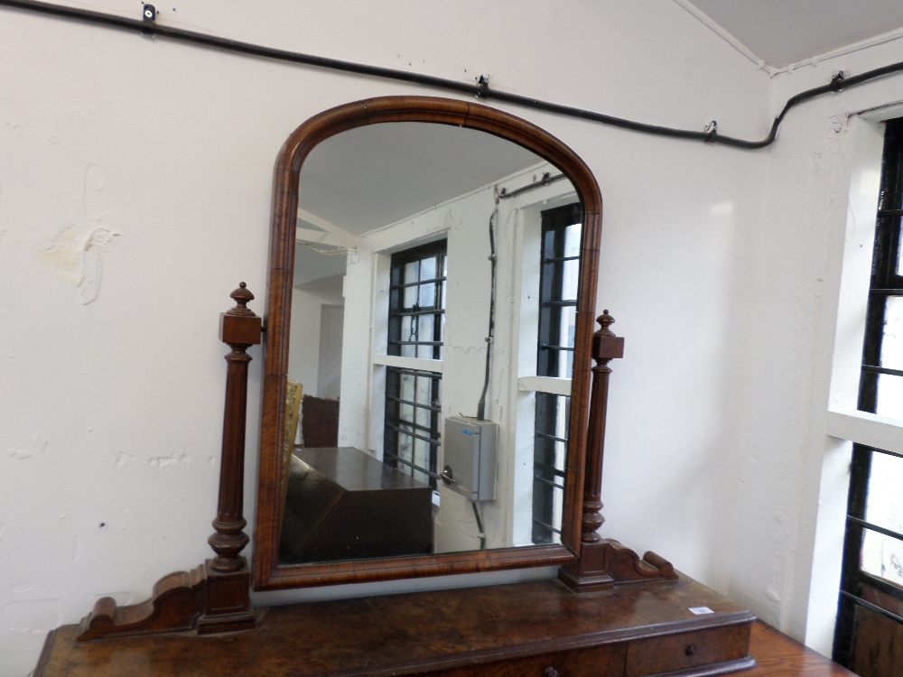 Walnut Dressing Table Mirror