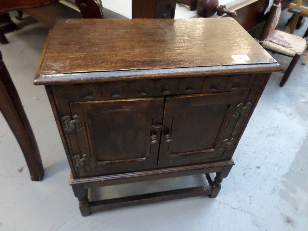 Oak 2 Door Cupboard