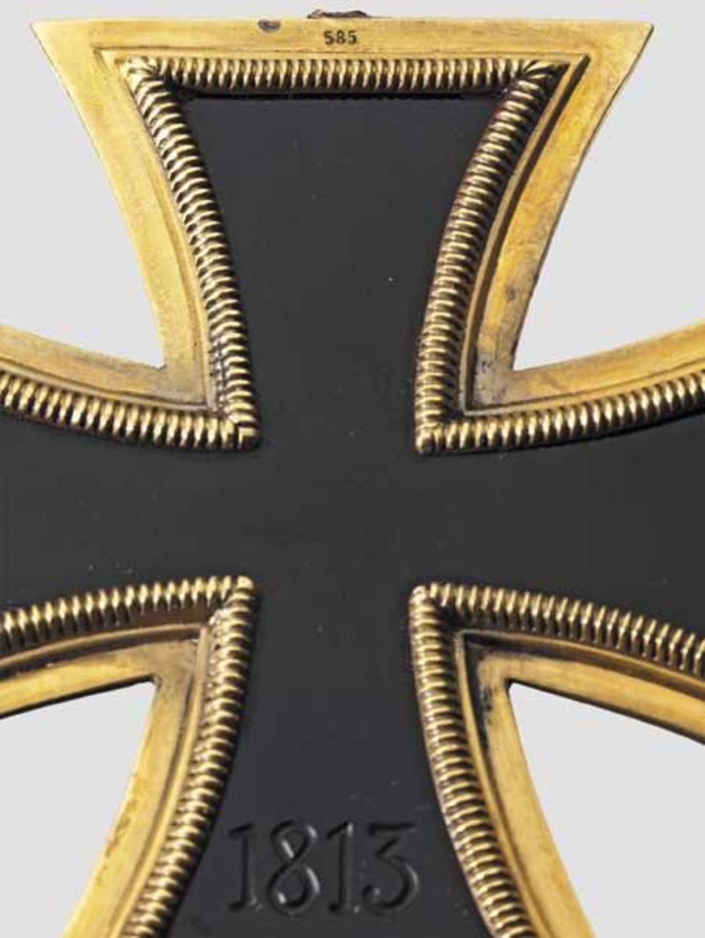 J. Godet & Son - a Grand Cross of the Iron Cross of 1939 in Gold and Onyx - probably a workshop - Bild 4 aus 4