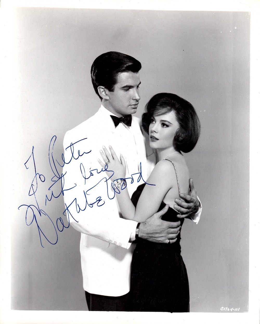 WOOD NATALIE: (1938-1981) American Russian-born Actress. Vintage signed and inscribed 8 x 10