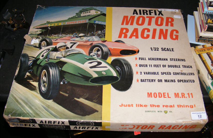 A boxed Airfix model motor racing kit - Model MR11.