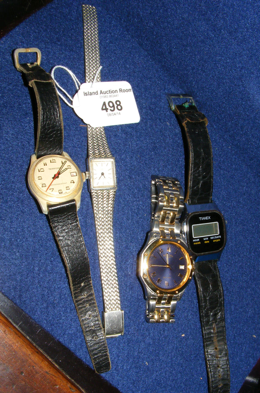 Lady’s and gent’s wrist watches.