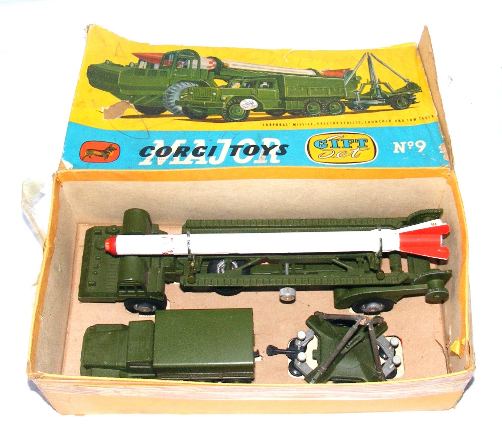 A Corgi no 9 missile set.