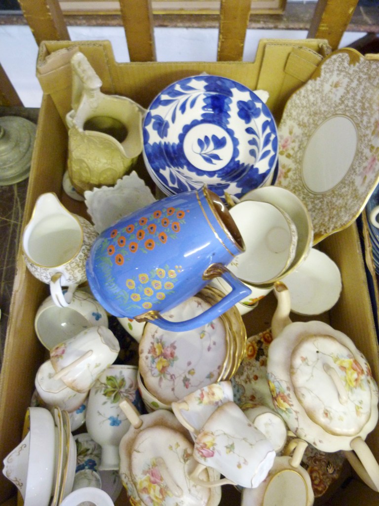 A Doulton Burslem Coffee Service, together with a collection of other ceramics