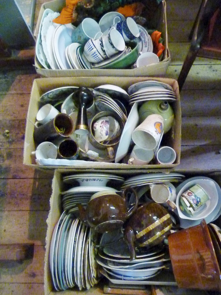 A Large Collection of Ceramics, mainly tea and dinner ware