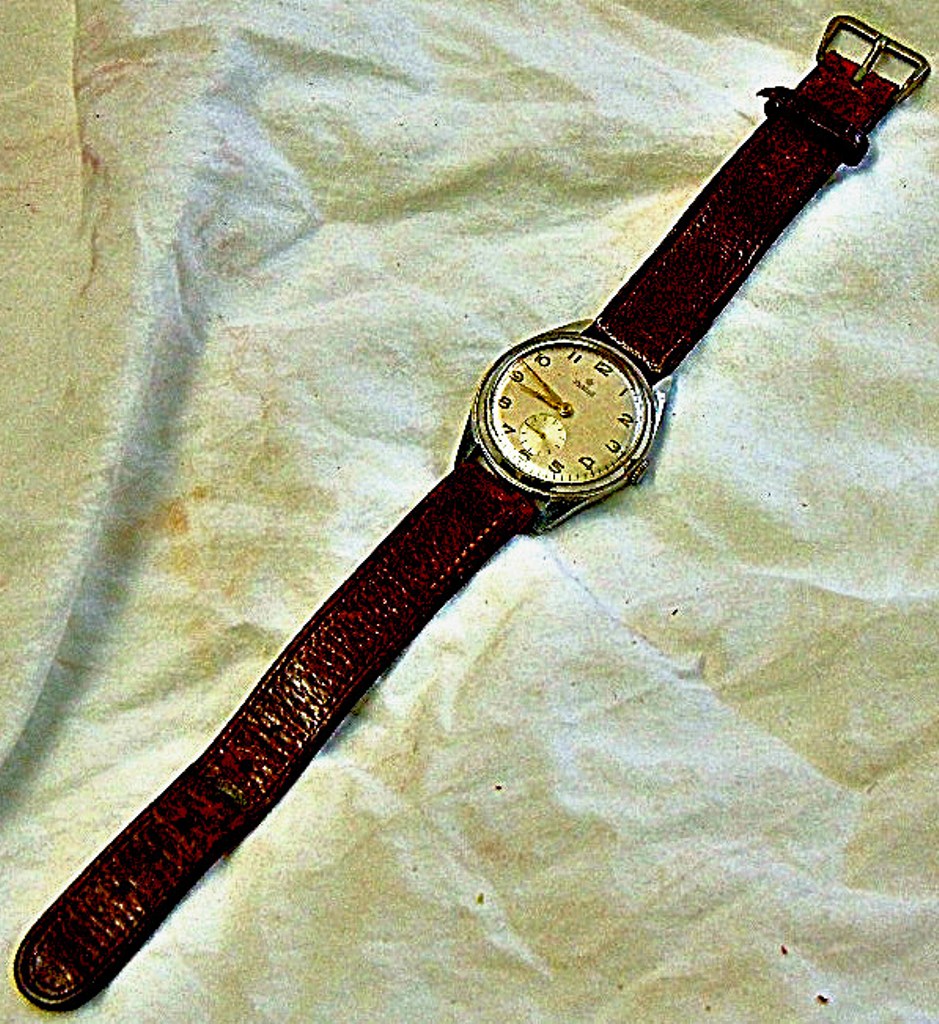 Watch - Gents Roidor wrist watch  c1948 in working order.  17 jewel Swiss movement.