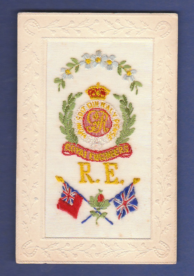 Silk - Military - WW1 Royal Engineers
