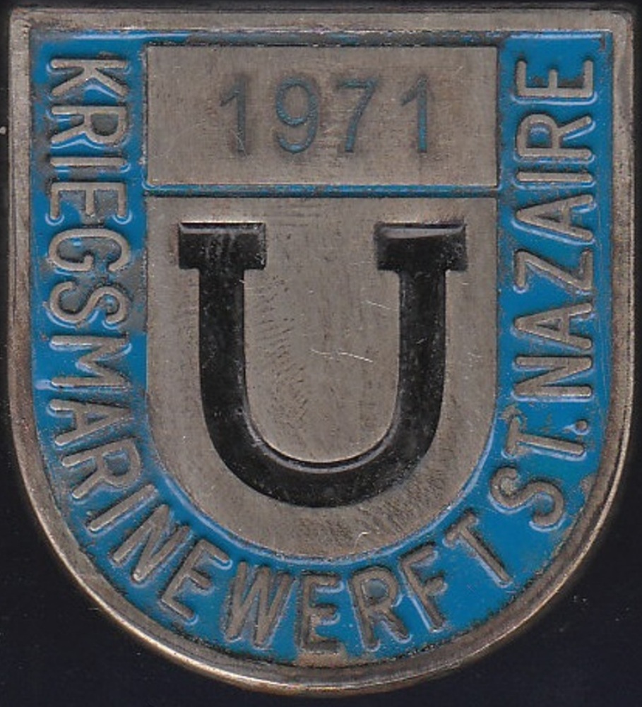 German U-Boat Pen Workers  Badge ""St. Nazaire"".