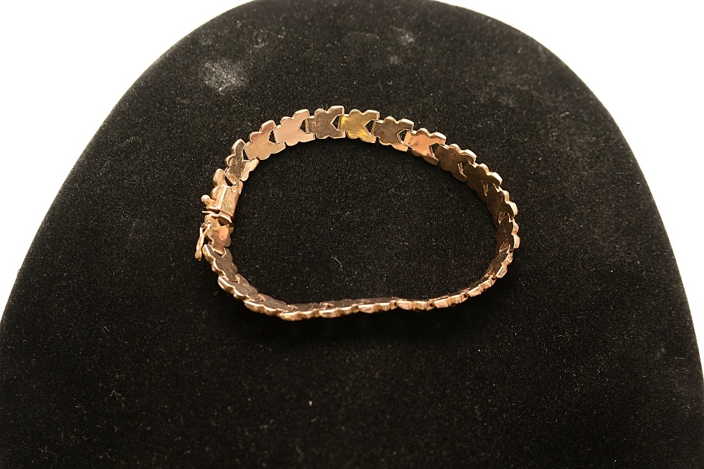 18ct gold bracelet 11.5g approx 20cm long