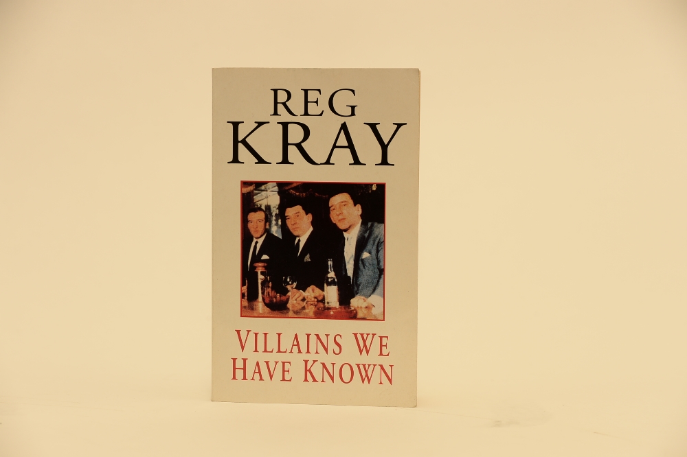 Reg Kray - Villians We Have Known book