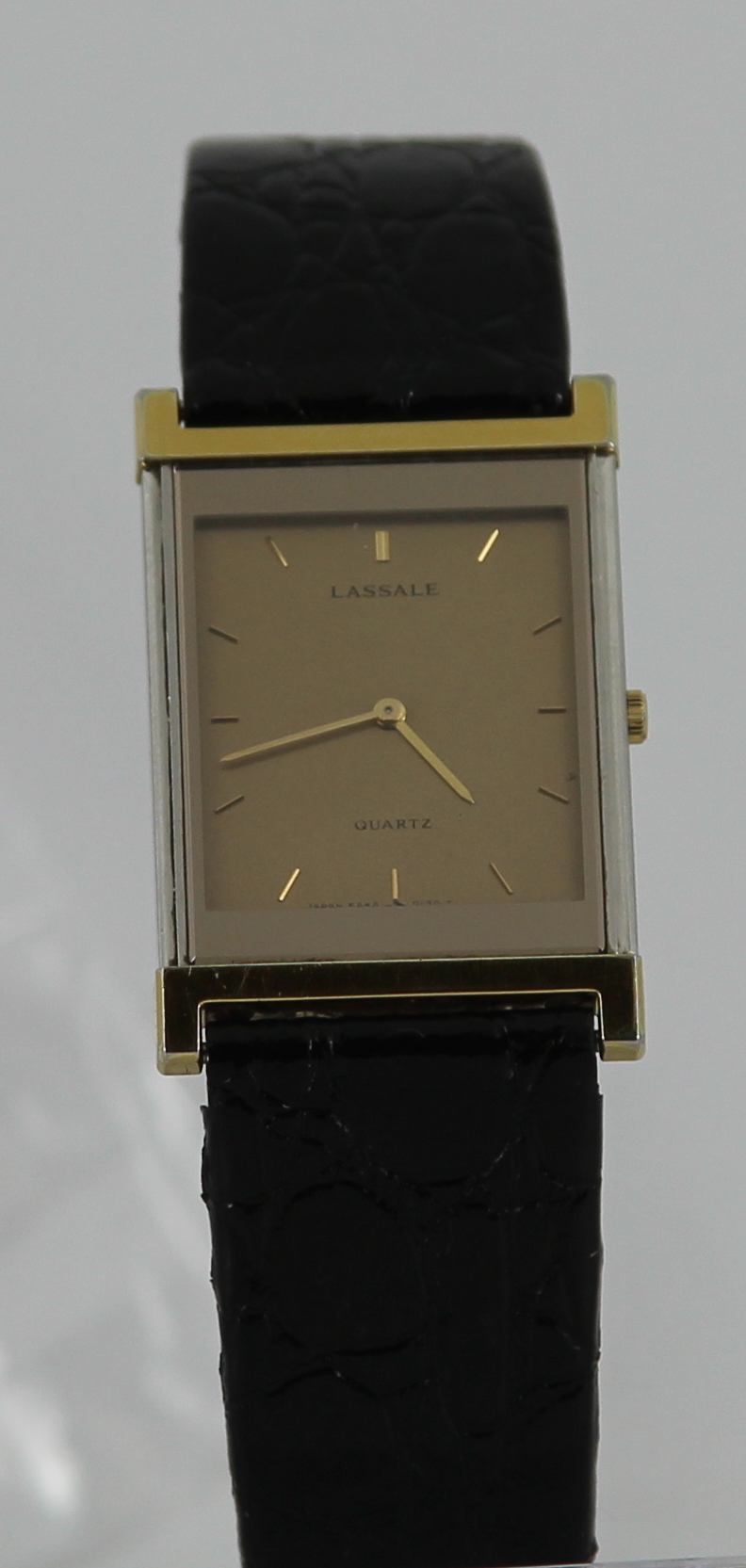 Mens seiko lassale quartz ultra thin vintage watch model number: 5a54-5119
