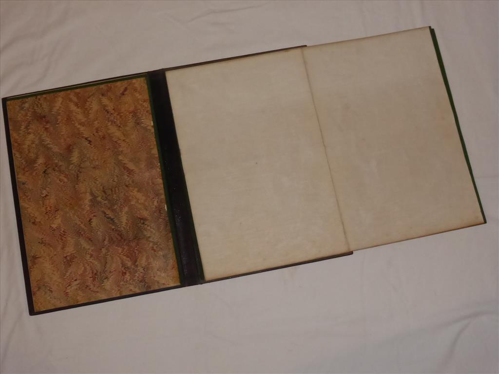 TEESDALE`S MAP OF THE WORLD 1845, FULL LEATHER BOOK COVER, ENGRAVED BY JOHN DOWER - Image 3 of 5