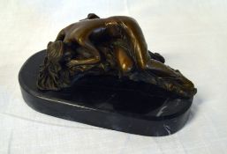 After 'Milo' a bronze figure of a lady