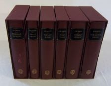 6 books by Charles Dickens by The Folio Society inc Edwin Drood and Our Mutual Friend