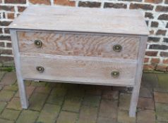 Lime washed drawers / wash stand