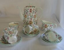 Minton 'Haddon Hall' coffee set approx 15 pieces