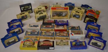 Lledo die cast model cars inc RNLI Lifeboats, Forces Sweethearts, Days Gone By etc