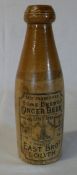 East Bros Ginger Beer bottle 1896.