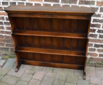 Titchmarsh & Goodwin oak dresser shelf unit