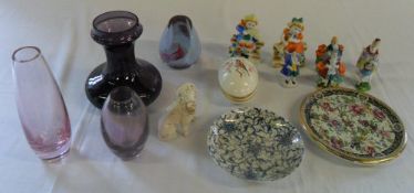 Various ceramics & glassware