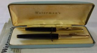 Waterman's ink pen & pencil set