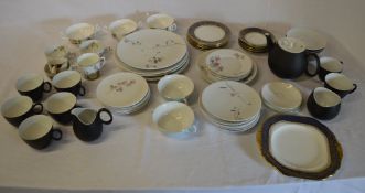 Various ceramics inc plates, teapot, cups etc