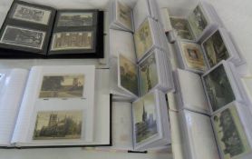 Various postcard albums relating to different Counties and British Islands etc
