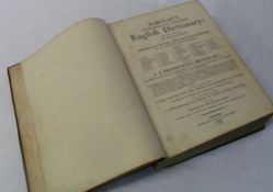 Barclay's English Dictionary printed by J Nuttall, Duke Street, Liverpool 1805