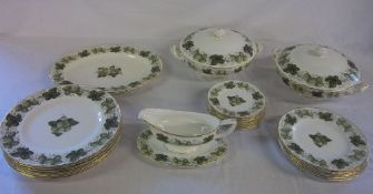 Royal Worcester 'Mathon' pt dinner service approx 28 pieces