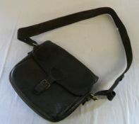 Leather cartridge bag