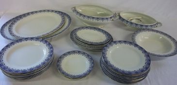 Furnivals pt dinner service approx 32 pieces