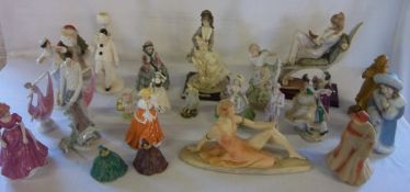 Various ceramics inc Coalport, Beswick & Lladro