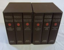 Winston Churchill The Second World War by The Folio Society in 6 volumes