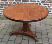 Sm mah Vict tilt top table