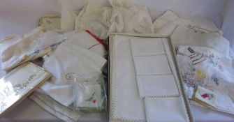 Various items of linen