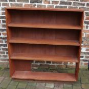 Wooden bookcase