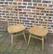 Pr of Ercol style chairs