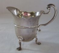 Silver cream jug London 1901 2.85 oz