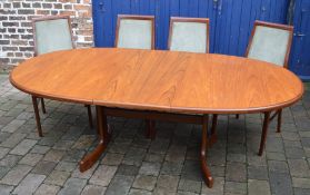 G plan table and 4 chairs